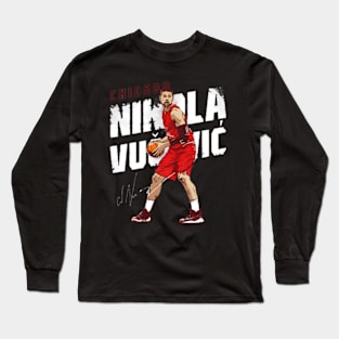 Nikola Vucevic Chicago Post Up Long Sleeve T-Shirt